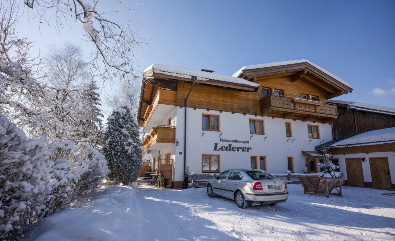 Ferienwohnung Lederer Зёлль Экстерьер фото